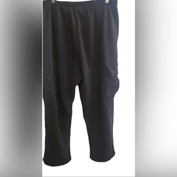 Zusmen Black Fleece Cargo Pants 4XL - Picture 3 of 4